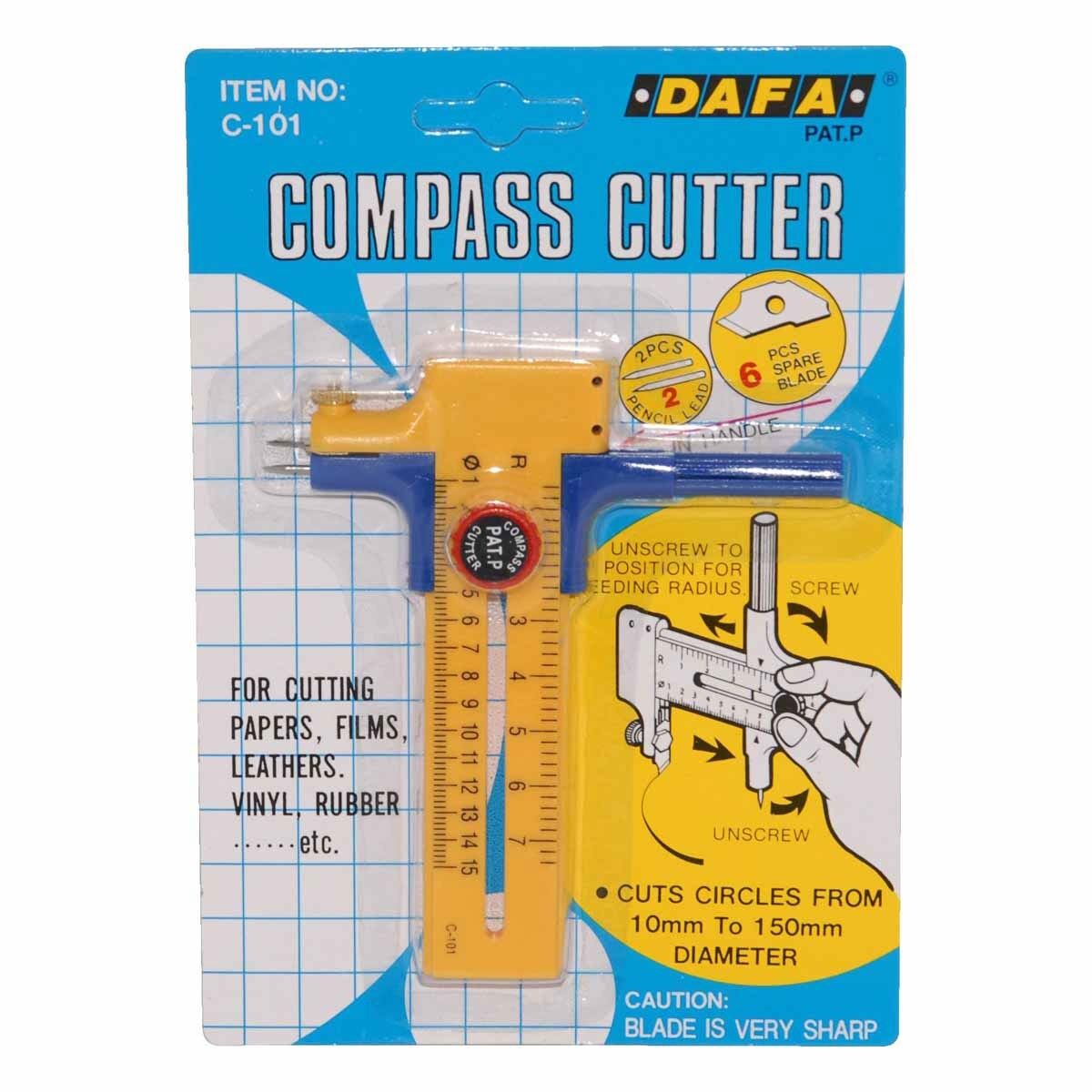Spare Blades Compass Cutter (15-pack)