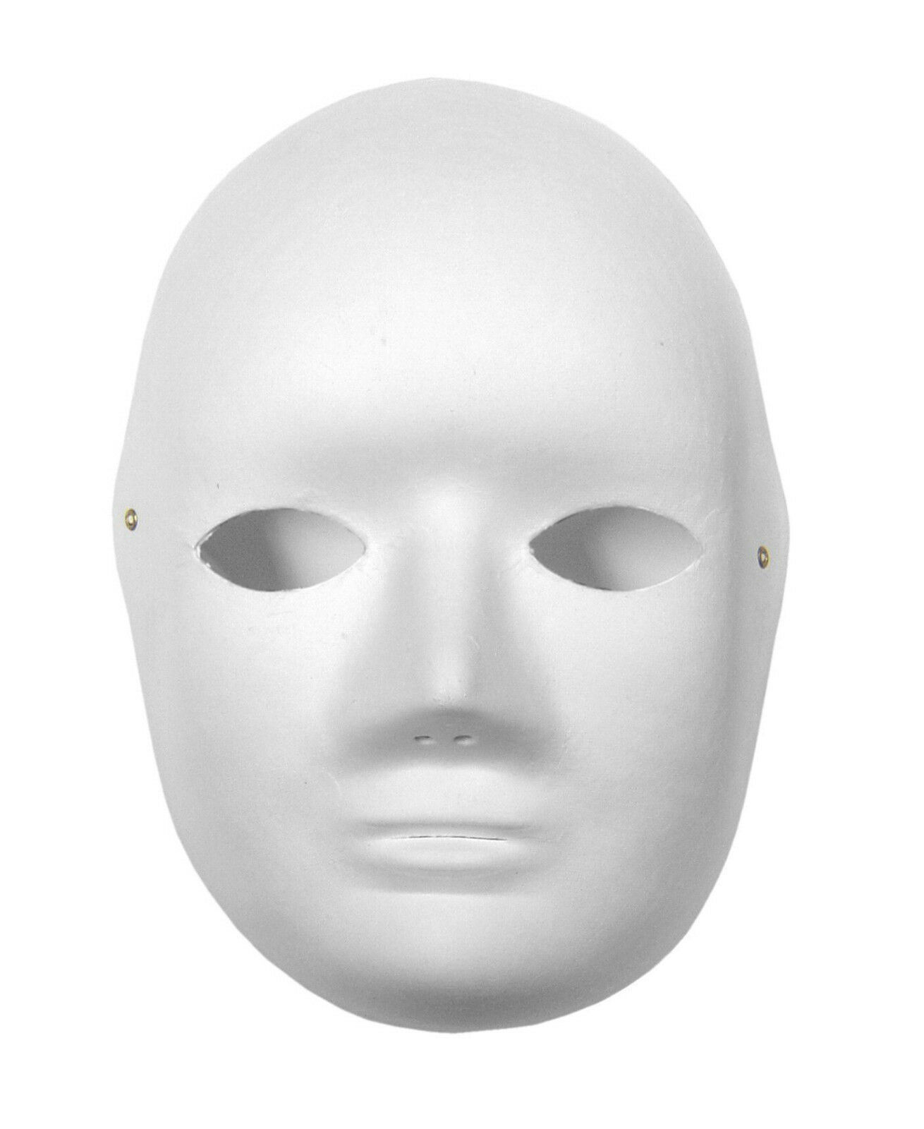 Plain White Cane Fibre Face Mask