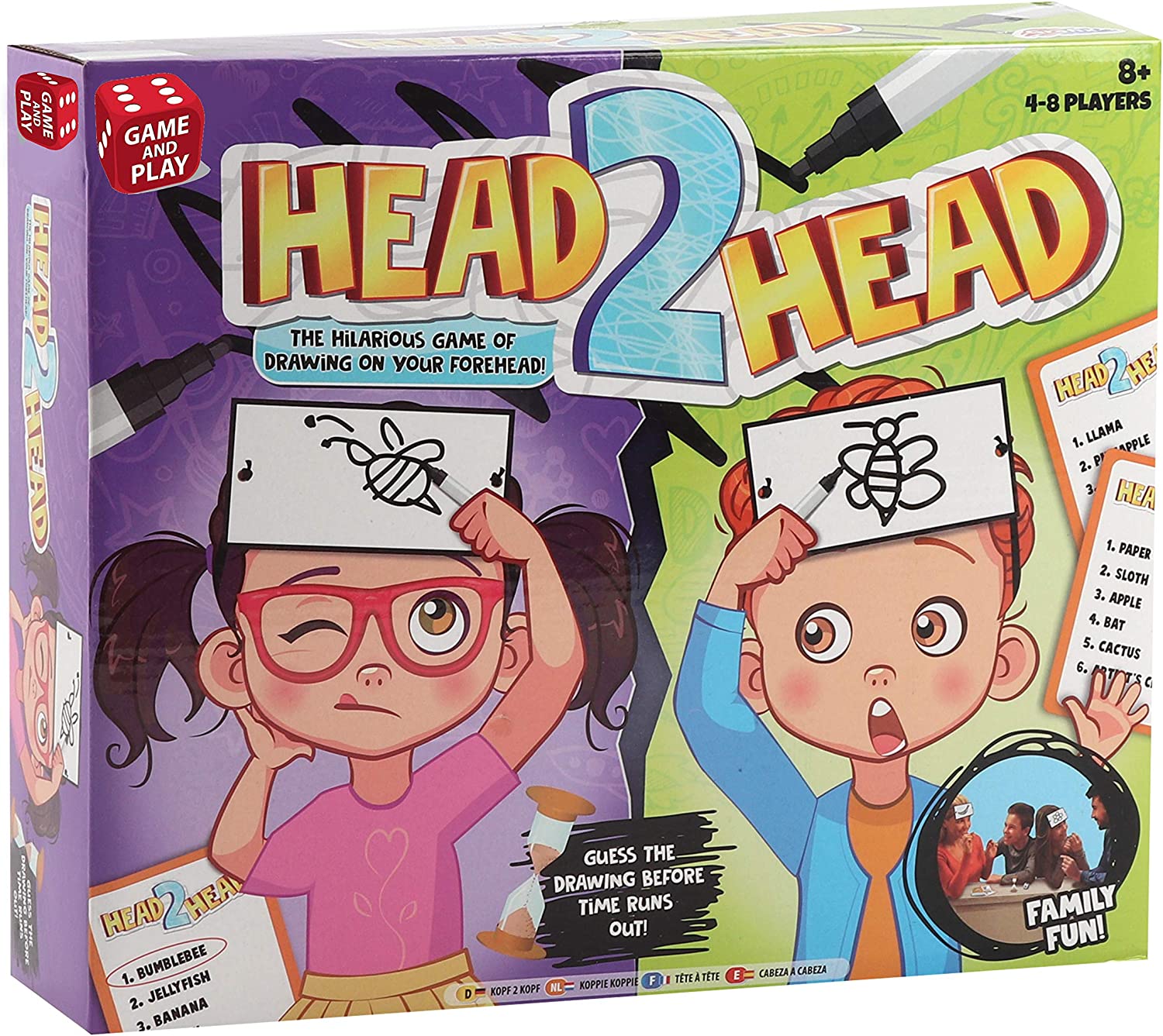 Head 2 Head Guess The Drawing Party Game