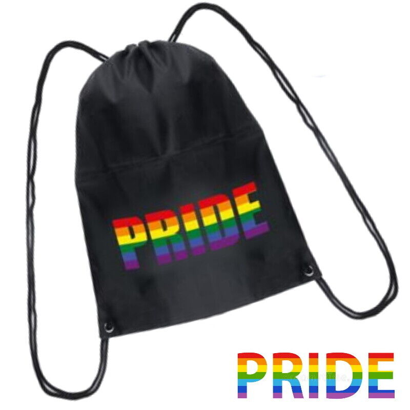 Gay Lgbt Rainbow Pride Drawstring Bag